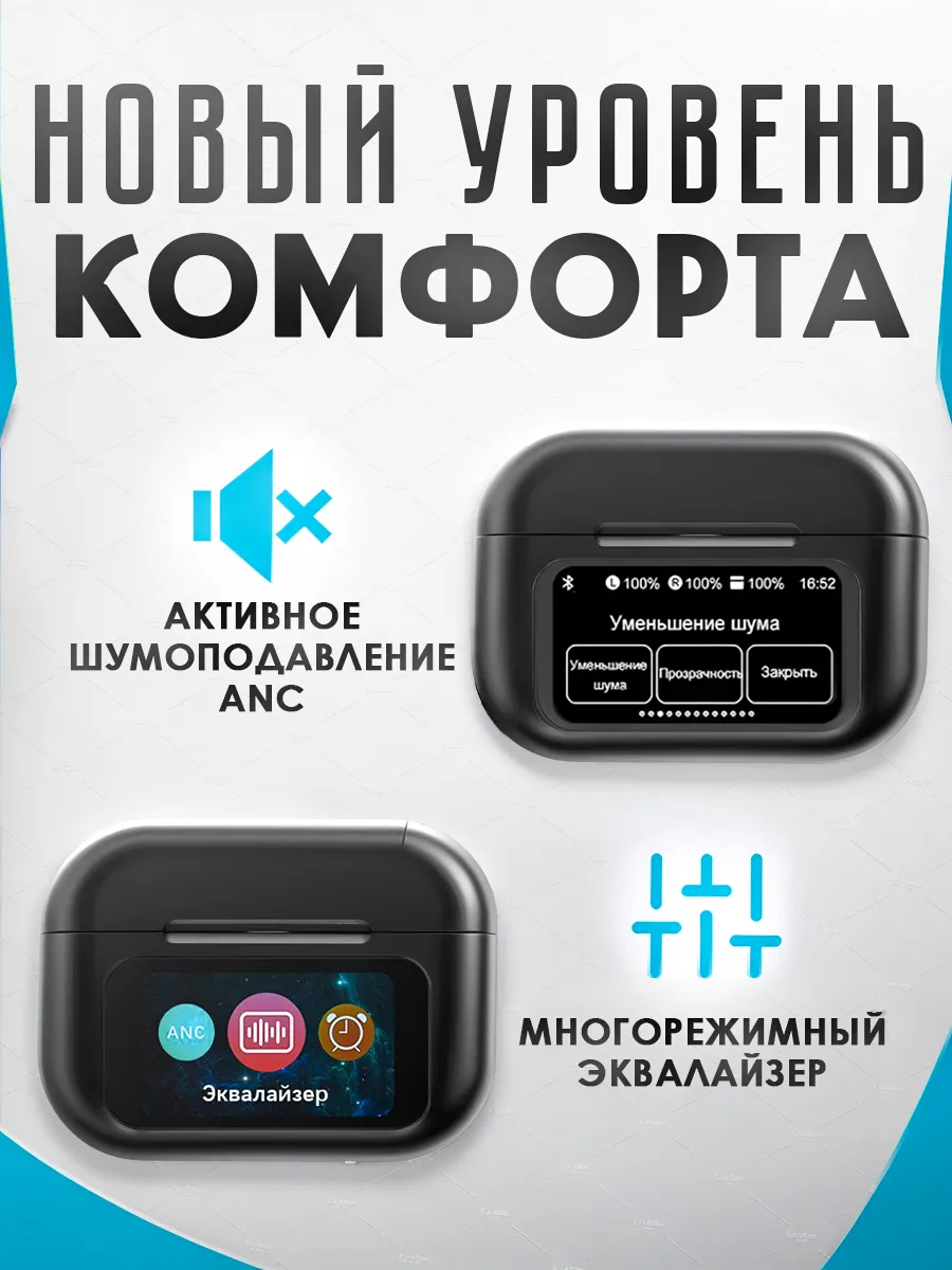 Наушники беспроводные на андроид и iPhone