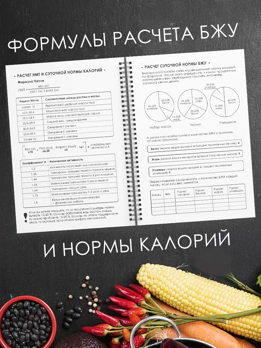 Дневник питания для похудения подарок